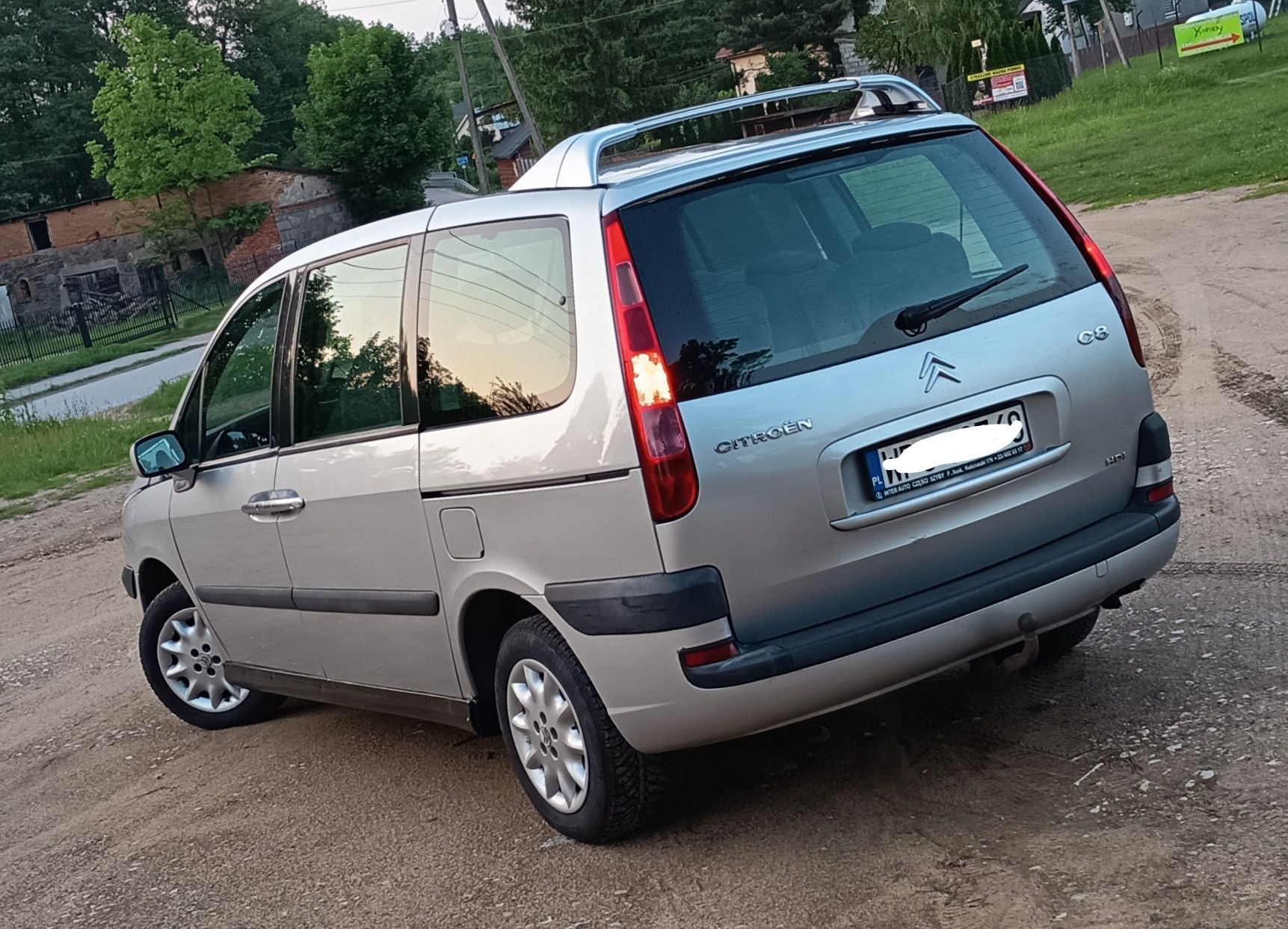 Citroen C8 2.0 HDi. 2003r. *Hak*Klima*7 osobowe*ZAMIANA**