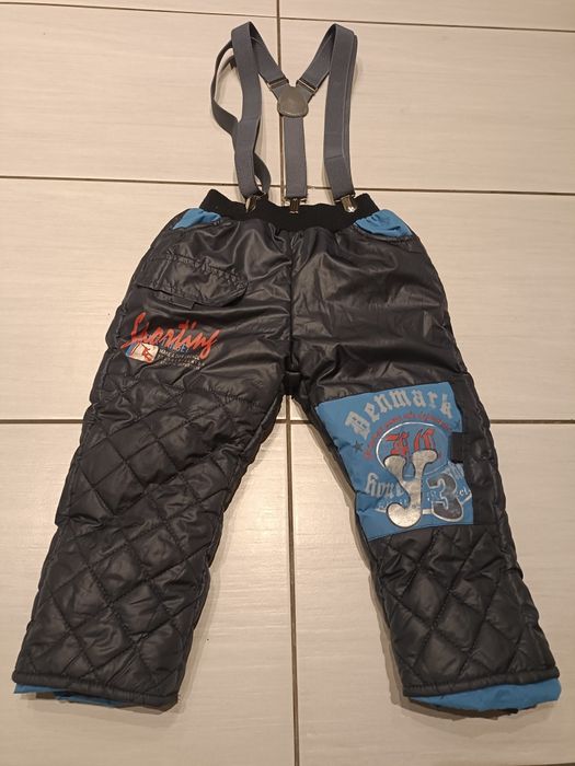 Ocieplenie spodnie zimowe r.98