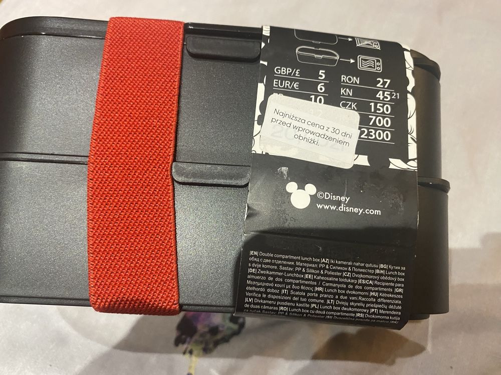 Lunch box śniadaniówka- Myszka Miki i Pluto