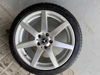 Диски різноширокі Mercedes AMG з літніми шинами 225/40 R18, ET50, ET54