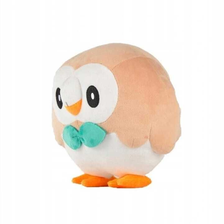 Maskotka Pokemon Go Zabawka Pluszak Pokemon Rowlet 25 cm