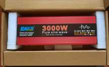 Inversor 12V DC ONDA PURA conversor em 220V AC - 3.000W