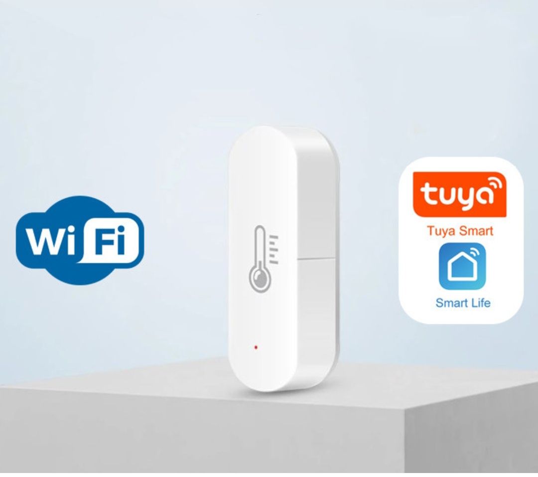 WiFi датчик температури і вологості Tuya, Smart Life