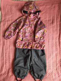 Детский костюм (куртка+полукомбинезон) на рост 92-98 см