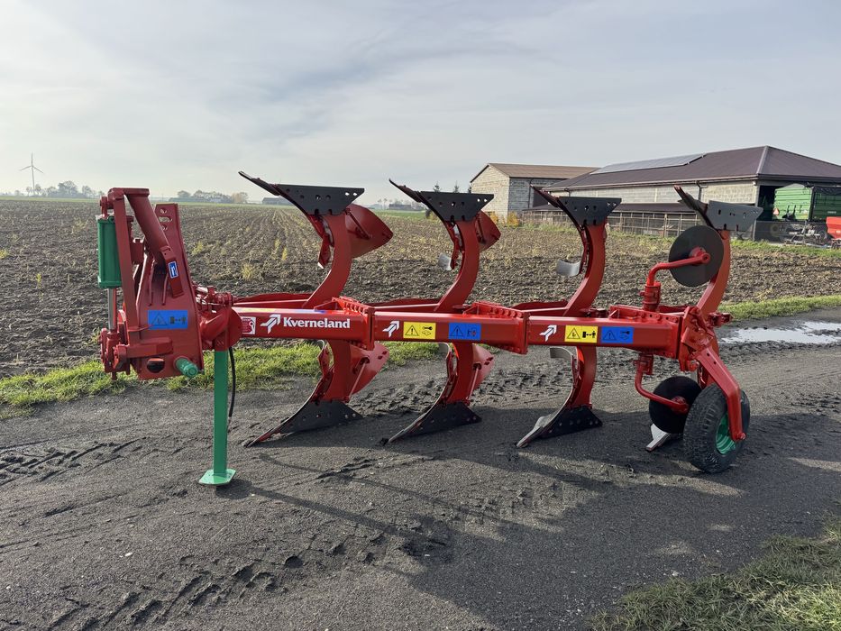 Kverneland 4 !! Na resorze !! Plug obrotowy lemken overum kuhn