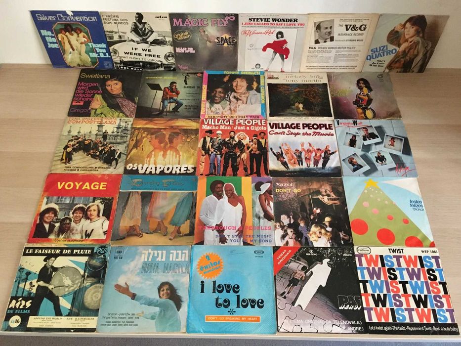 Discos de vinil singles - 2€ cada