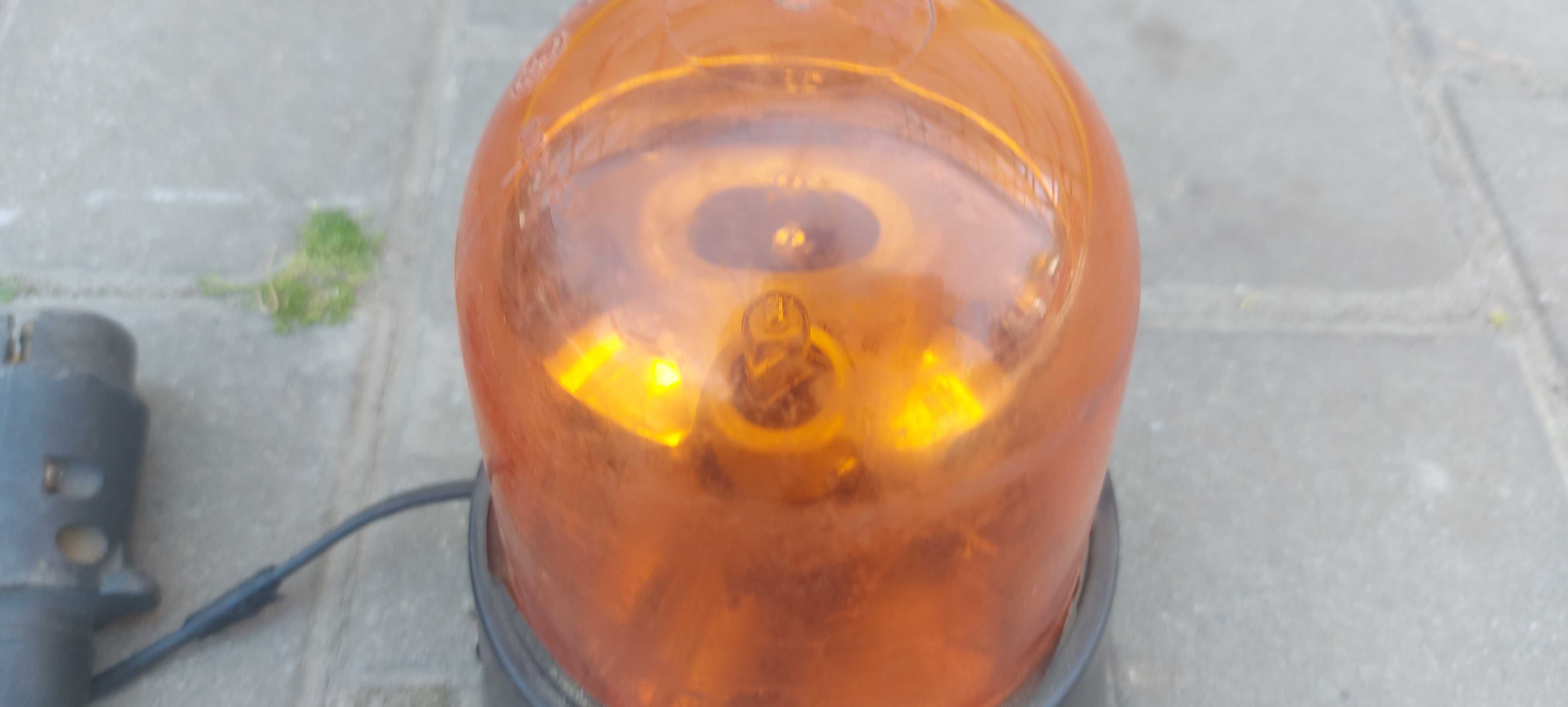 LAMPA ostrzegawcza kogut magnes wtyk do haka
