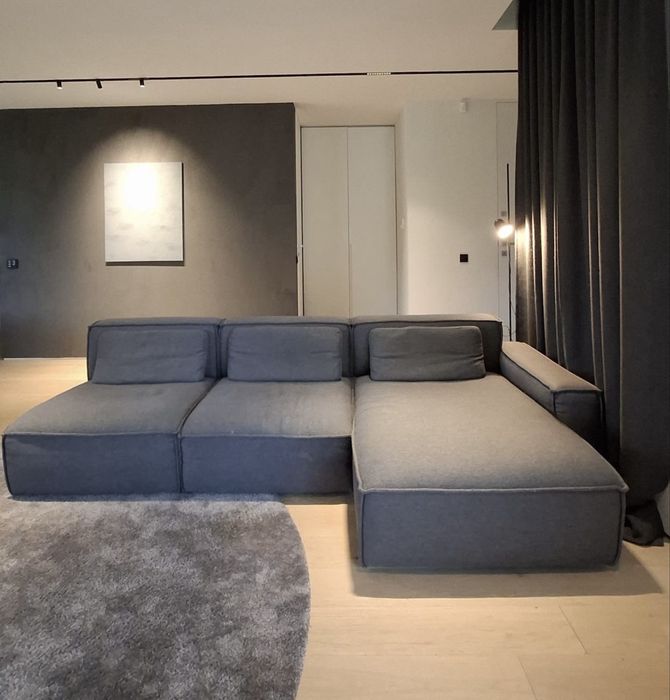 Zestaw wypoczynkowy IWC Home szary grafit – stan bardzo dobry