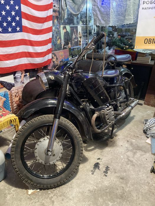 Мотоцикл тяжелый К-750М 1966 г.в. с коляской (раритет)