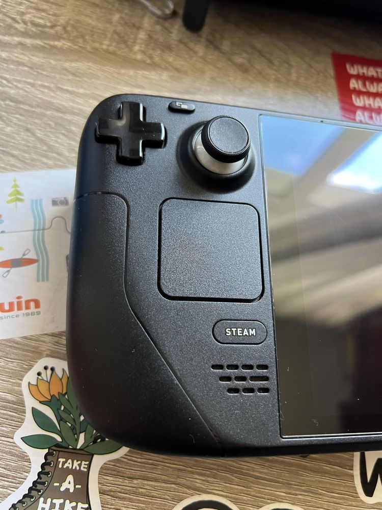 Steam deck 64 gb + 256 sd card идеал