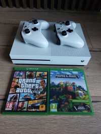 Konsola Xbox One S + 2 pady + 2x gra