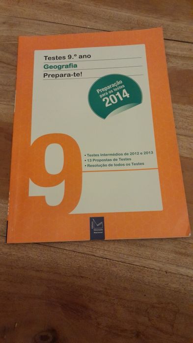 Testes 9.° ano Geografia  - Prepara-te!