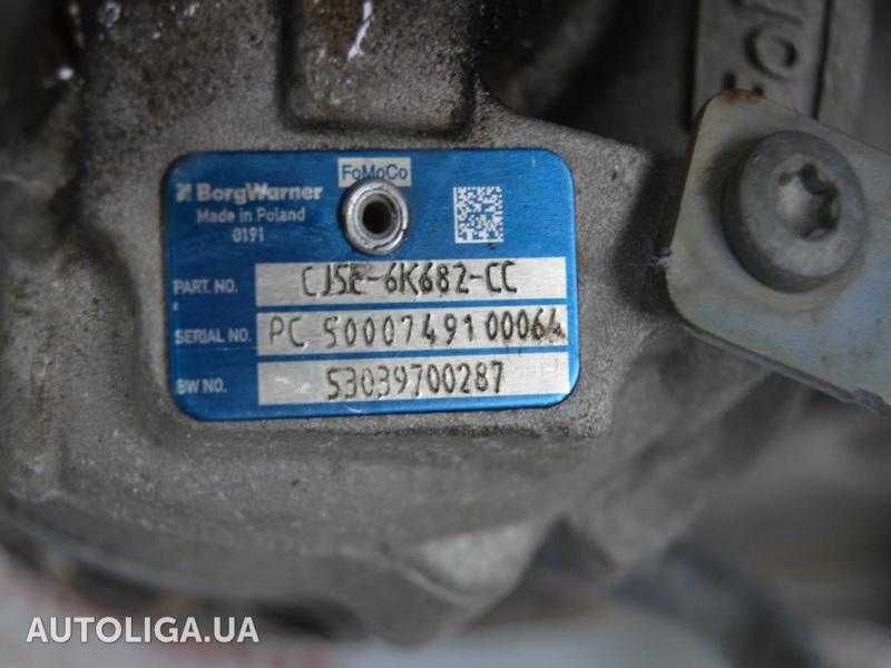 Турбина LINCOLN MKZ 2.0, 13-20г. CJ5E-6K682-CC Шрот, запчасти,