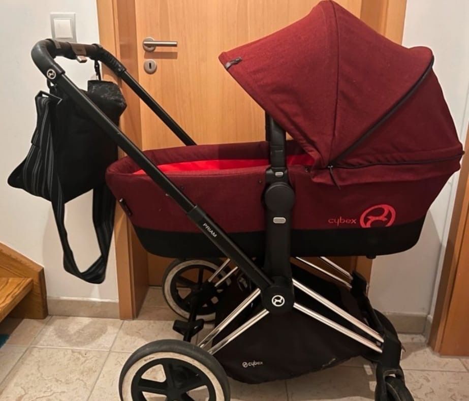 Коляска Cybex priam 2в1 прогулка и люлька