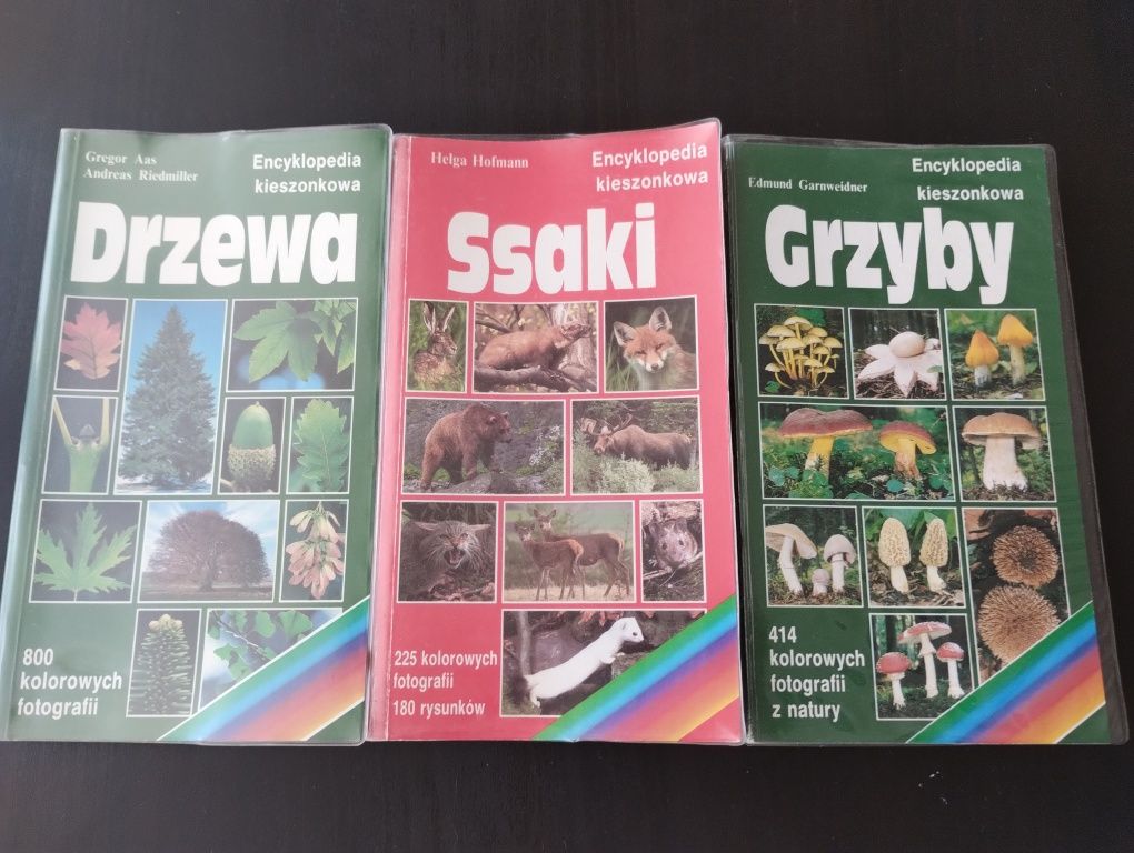 3x encyklopedia kieszonkowa - Ssaki, drzewa, grzyby