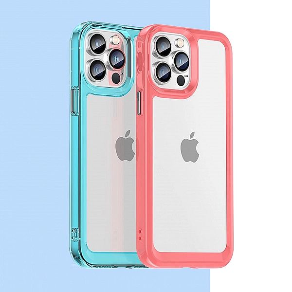 Etui Outer Braders sztywny pokrowiec z żelową ramką do iPhone 12 Pro M