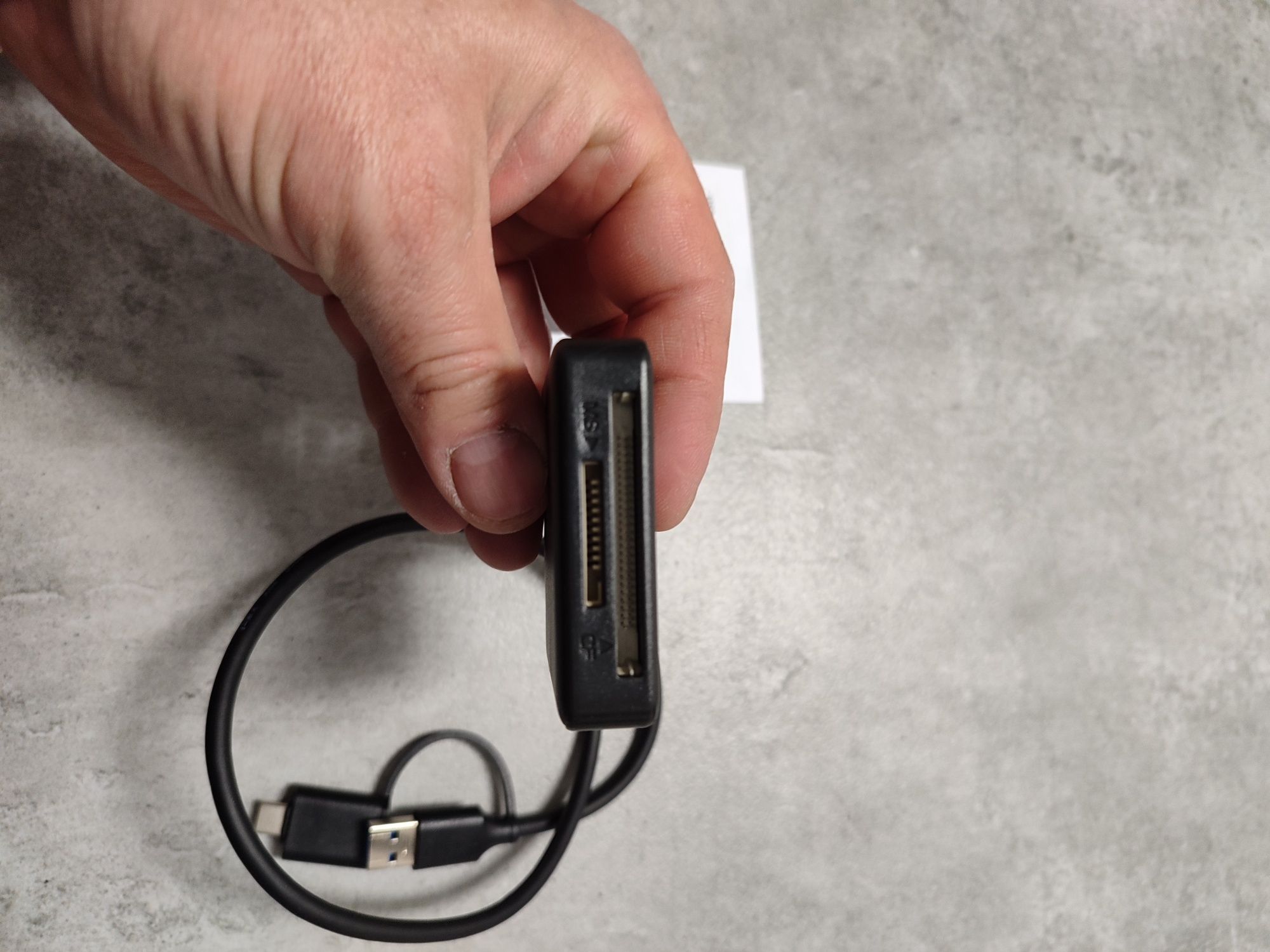 Czytnik kart pamięci BENFEI 4 w 1 USB USB-C na SD Micro SD MS CF TF