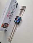 Smartwatch T800, kwadratowy srebrny
