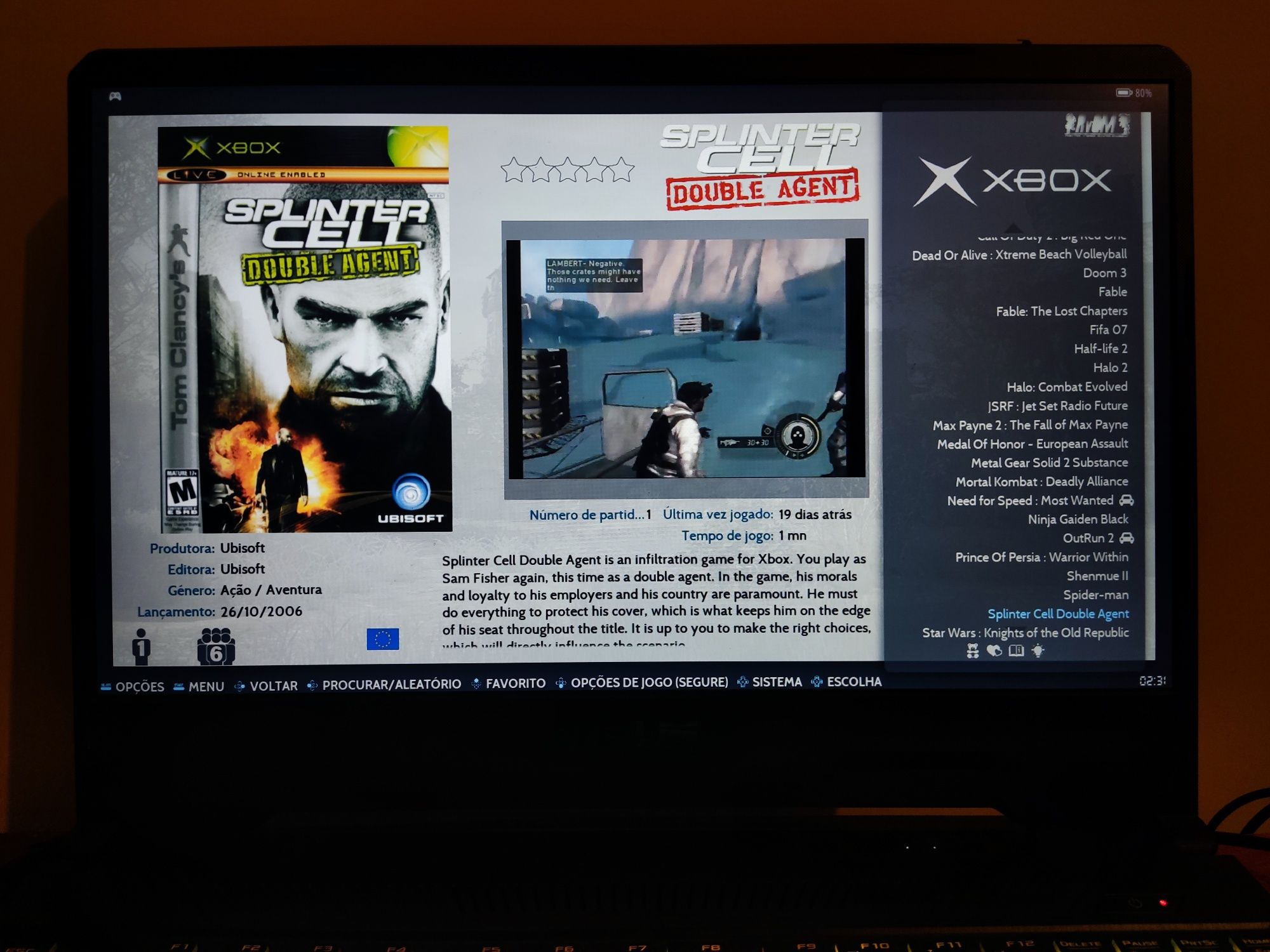 Retrobat Xbox 360 - 72 jogos