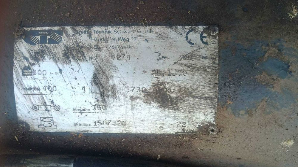 Грейферний ківш  з 2-х ковшів jcb 3cx добрий стан оригінальні грейфер