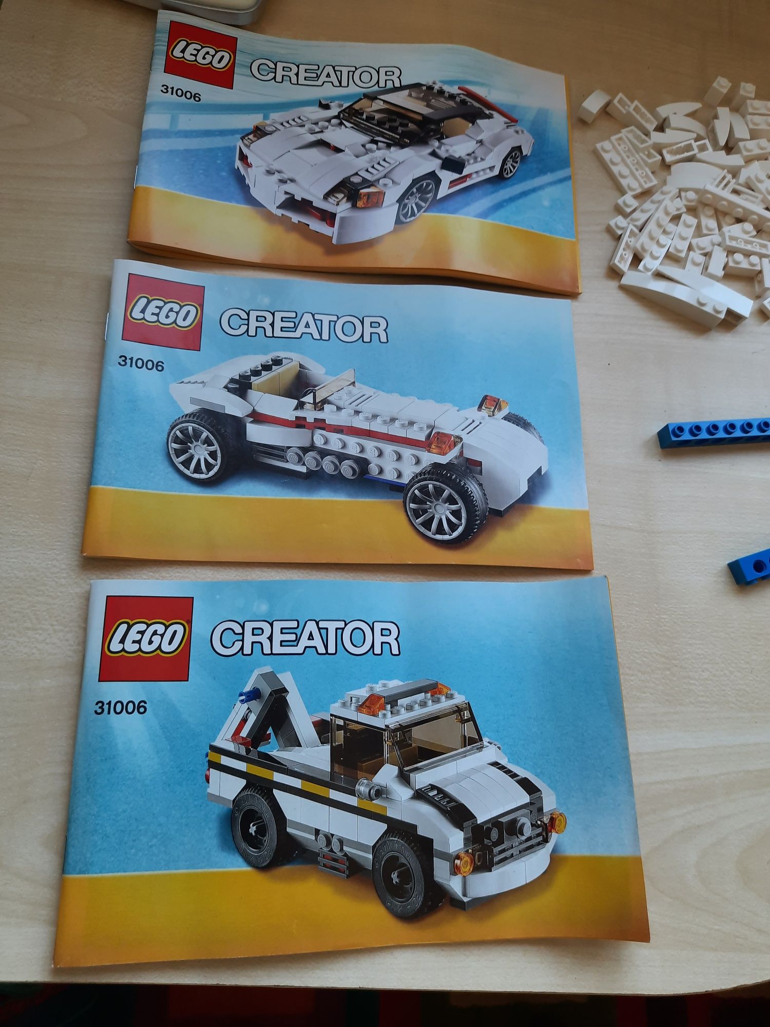 Lego Creator 31006 samochody 3 in 1