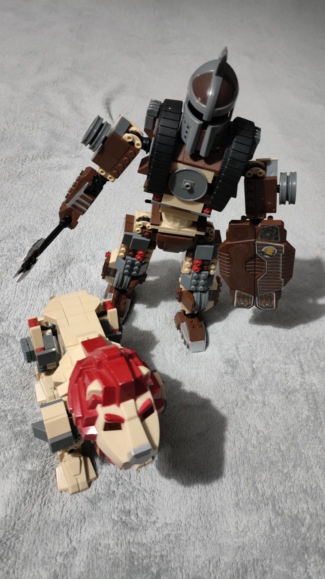 Klocki Blok Bots Gladiator i Lew