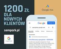 → 300 zł ← Kampania Google Ads / AdWords | Reklama firmy w Google