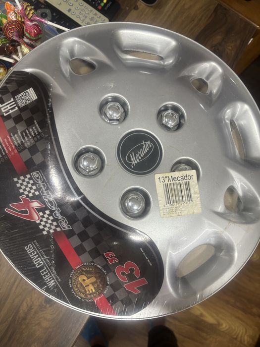 Kołpaki 13’’ Mecador srebrne