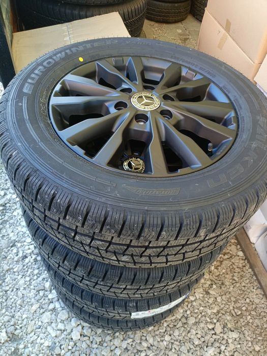 Nowe koła aluminiowe zimowe 235/60/17c Falken Mercedes sprinter 6x130