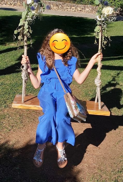 Macacão Azul Mango, 10A