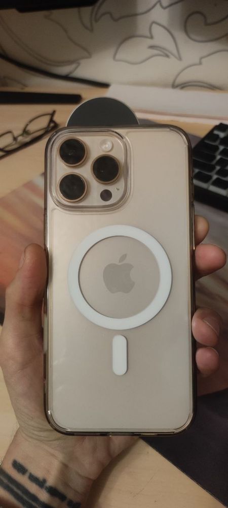 iphone 16 Pro Max 256Gb Desert физ сим+есим 100% аккамулятор, гарантия