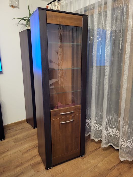 Zestaw mebli/meblościanka, meble do salonu, 7 elementów