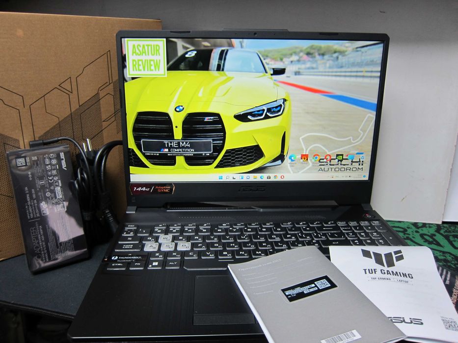 Гарантия 1 год Asus Tuf Gaming FX506 I5 11400H/Ram 16/RTX 3050 Win11