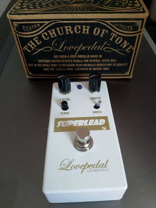 Efekt gitarowy Lovepedal Superlead overdrive distortion