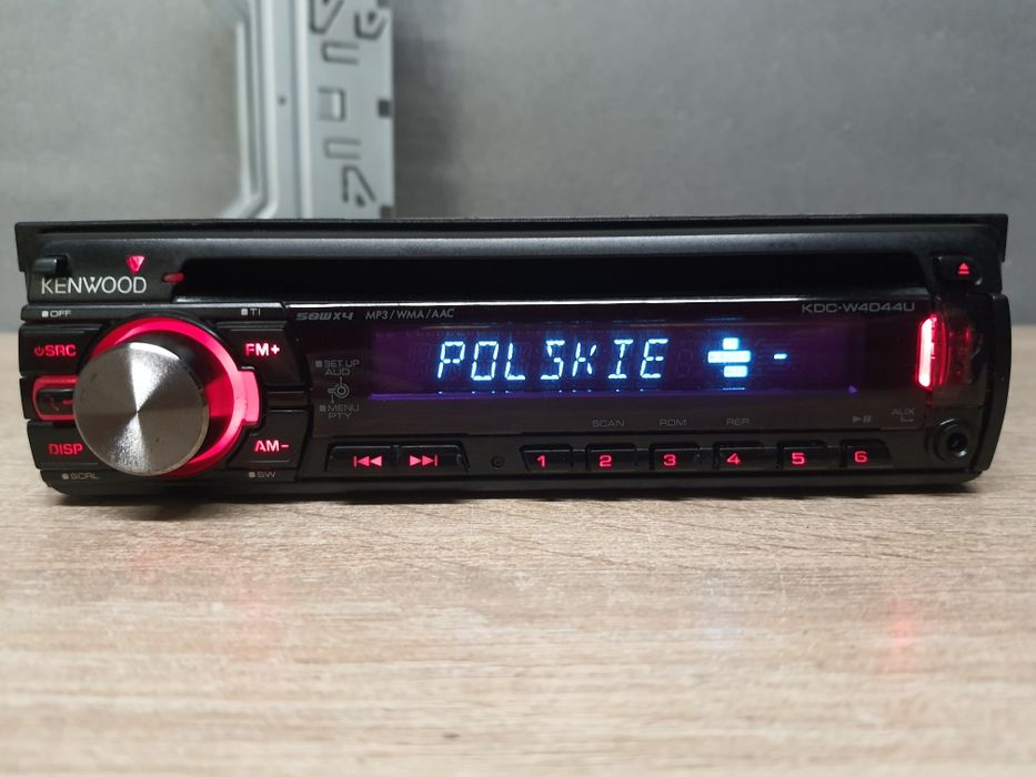 Radio Samochodowe Kenwood KDC-W4044U CD AUX USB RCA Fiat Seicento Audi