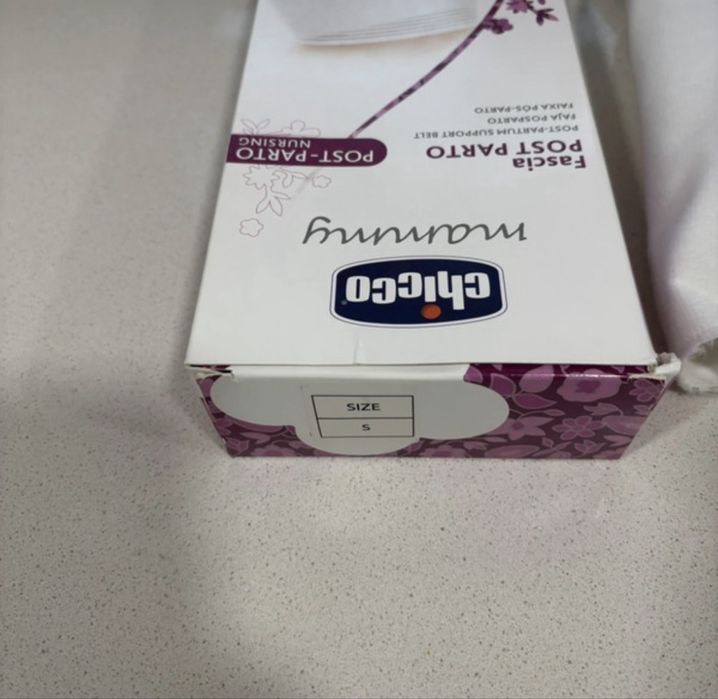 Faixa pos-parto chicco tamanho S