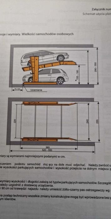 Sprzedam miejsce parkingowe z platformą ! ul. Sołtysowicka