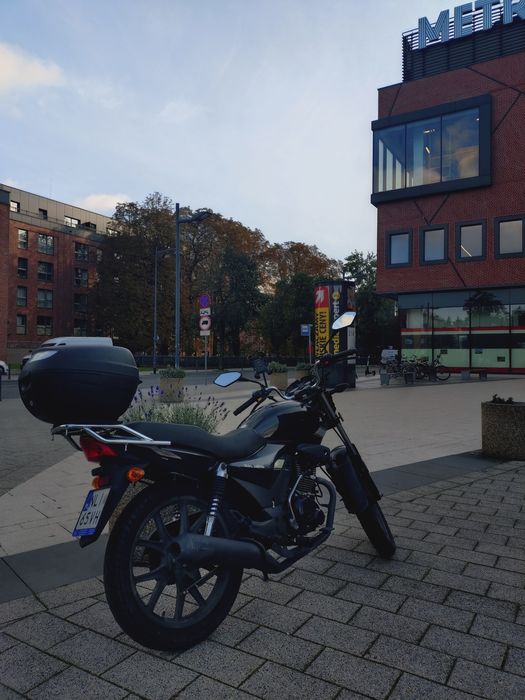 Motocykl Romet ZK125FX, gotowy do jazdy