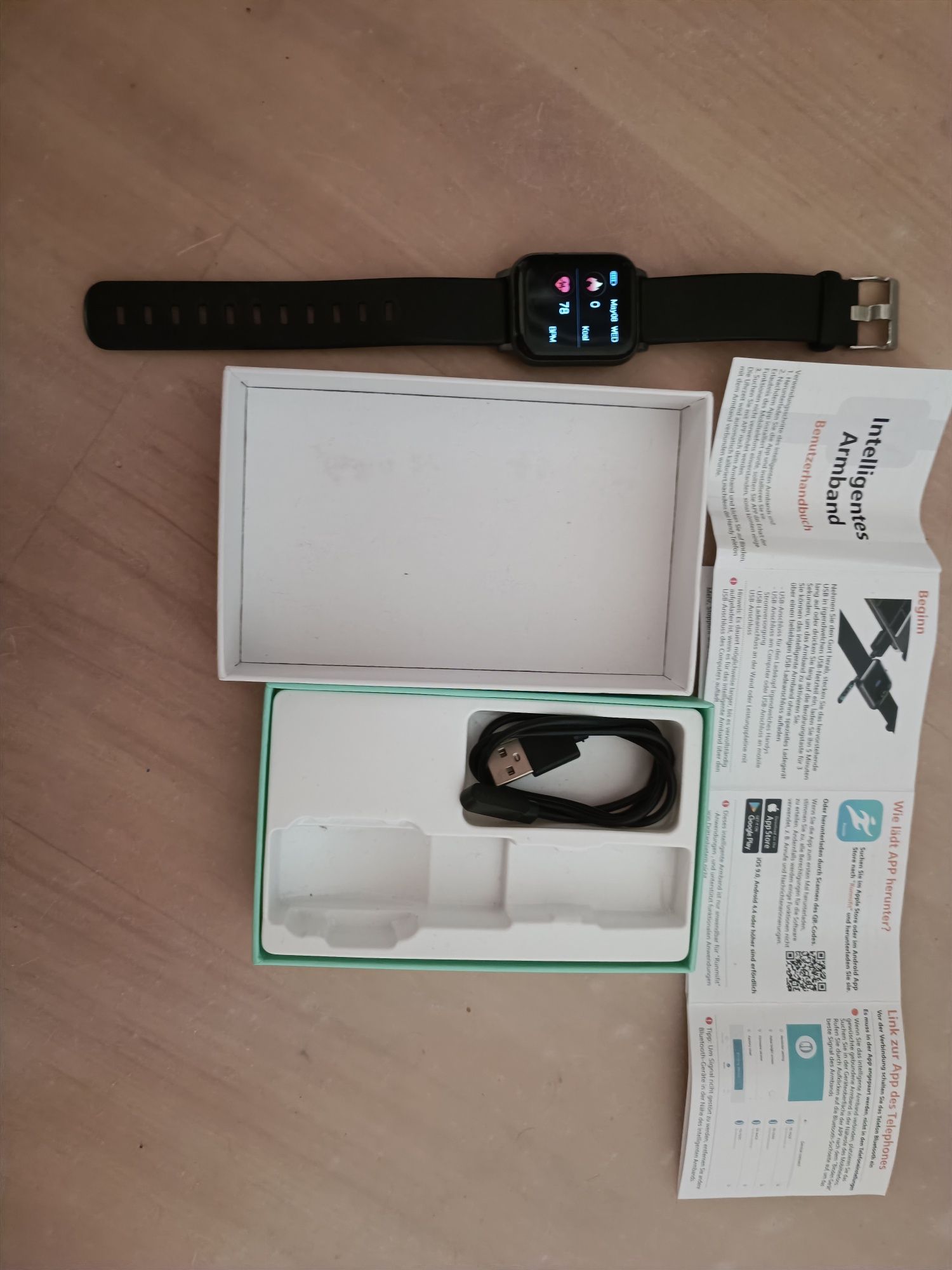 Smartwatch S50 czarny