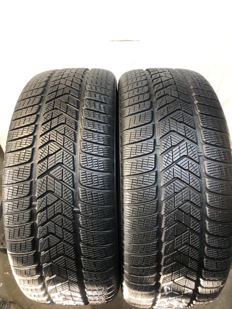 Nr4 2 opony zimowe Pirelli scorpion winter 255/55/19 7,56mm bieznika