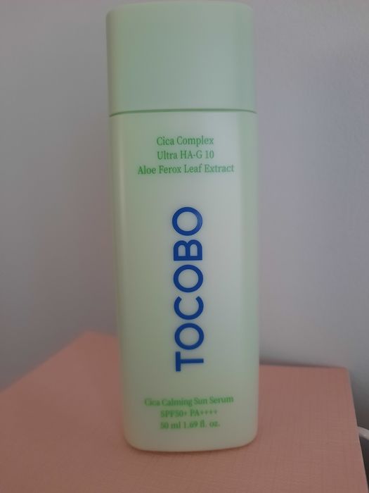 Protetor facial SPF50+ da Tocobo NOVO