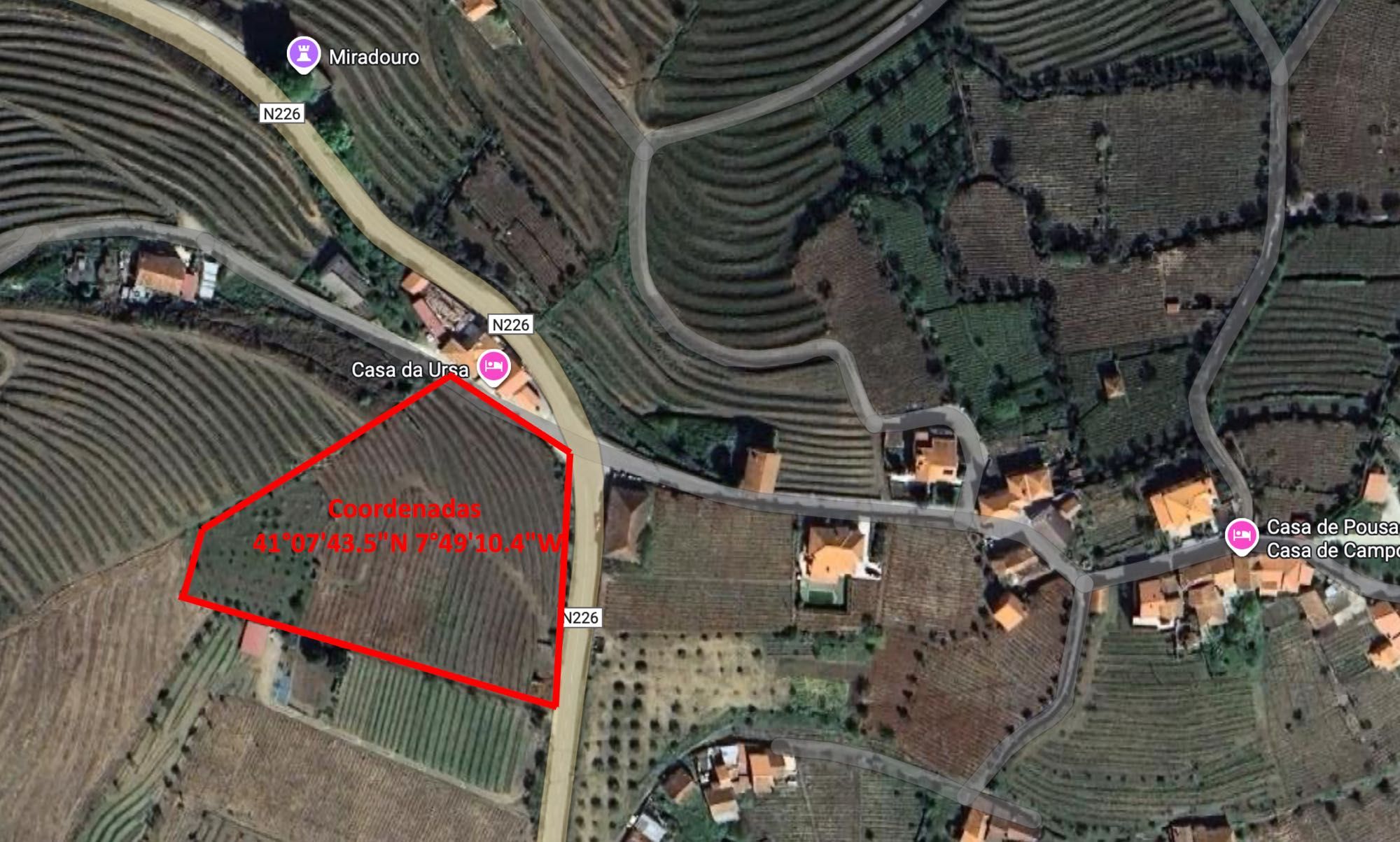 Vende-se Terreno no Alto Douro Vinhateiro