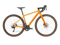 Rower Gravel Kross Esker 5.0 2024 - Pomarańczowy rozmiar M