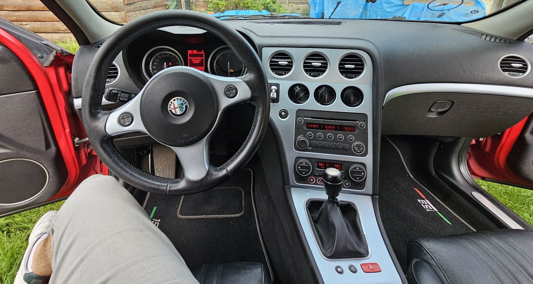 Alfa Romeo 159 1.9 JTDm 150KM skóra, podgrzewane fotele,klima.