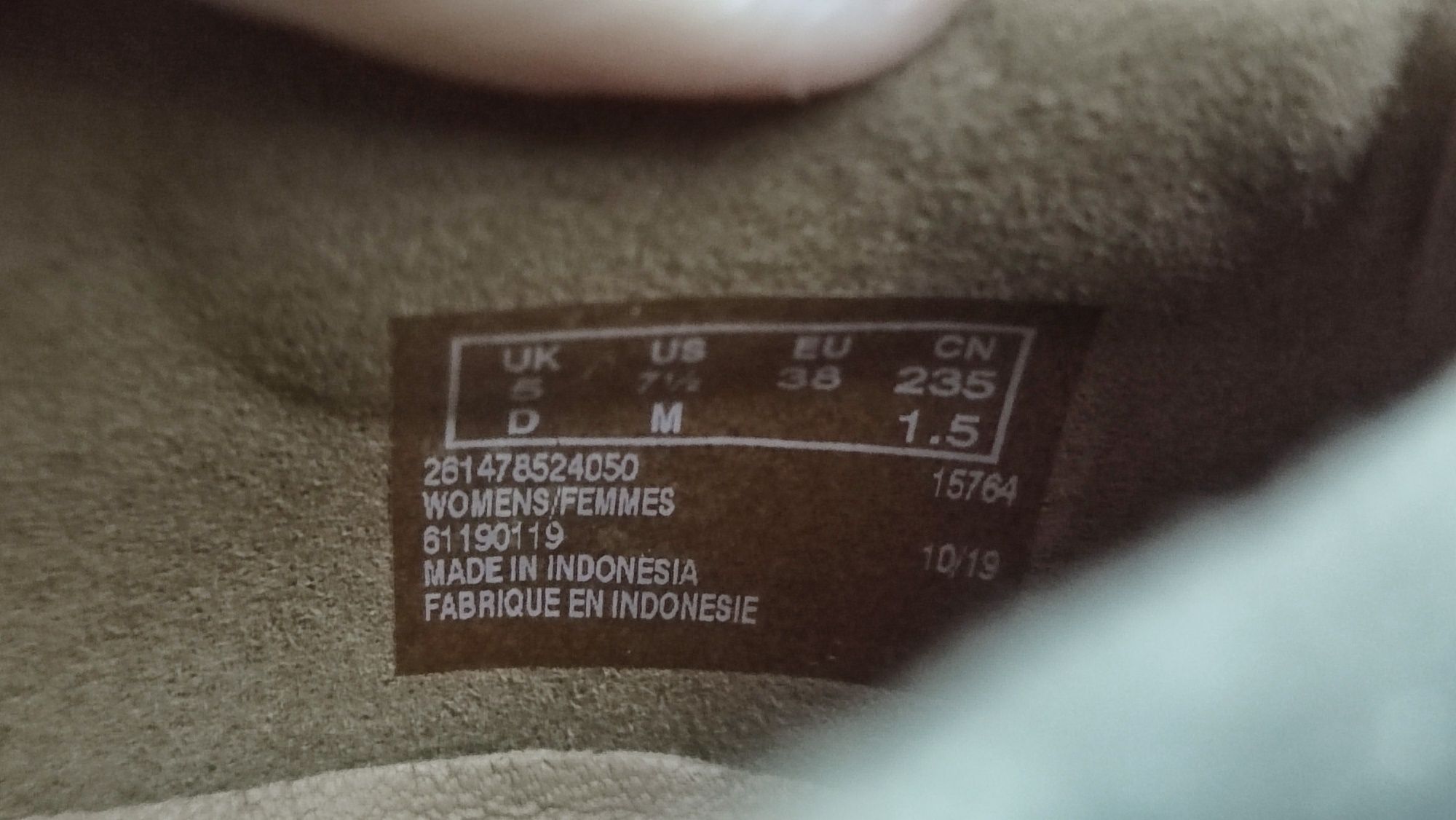 Балетки Clarks, 38 р., 23,5-25 см