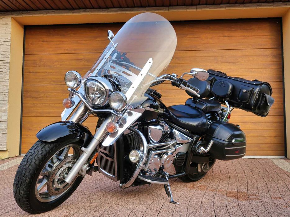 Yamaha XVS 1300 - Zadbana, Doinwestowana, Kufry, Transport Cała PL