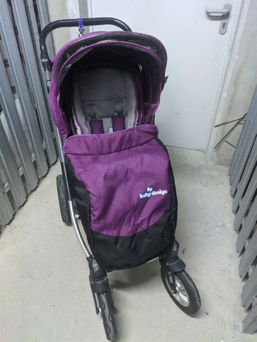 Wózek Baby Design Lupo Comfort 3w1 + Maxi Cosi CabrioFix