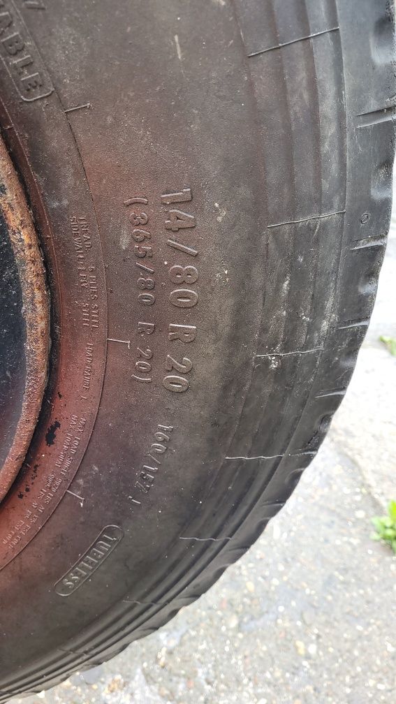 Koła kompletne 14/80 R 20