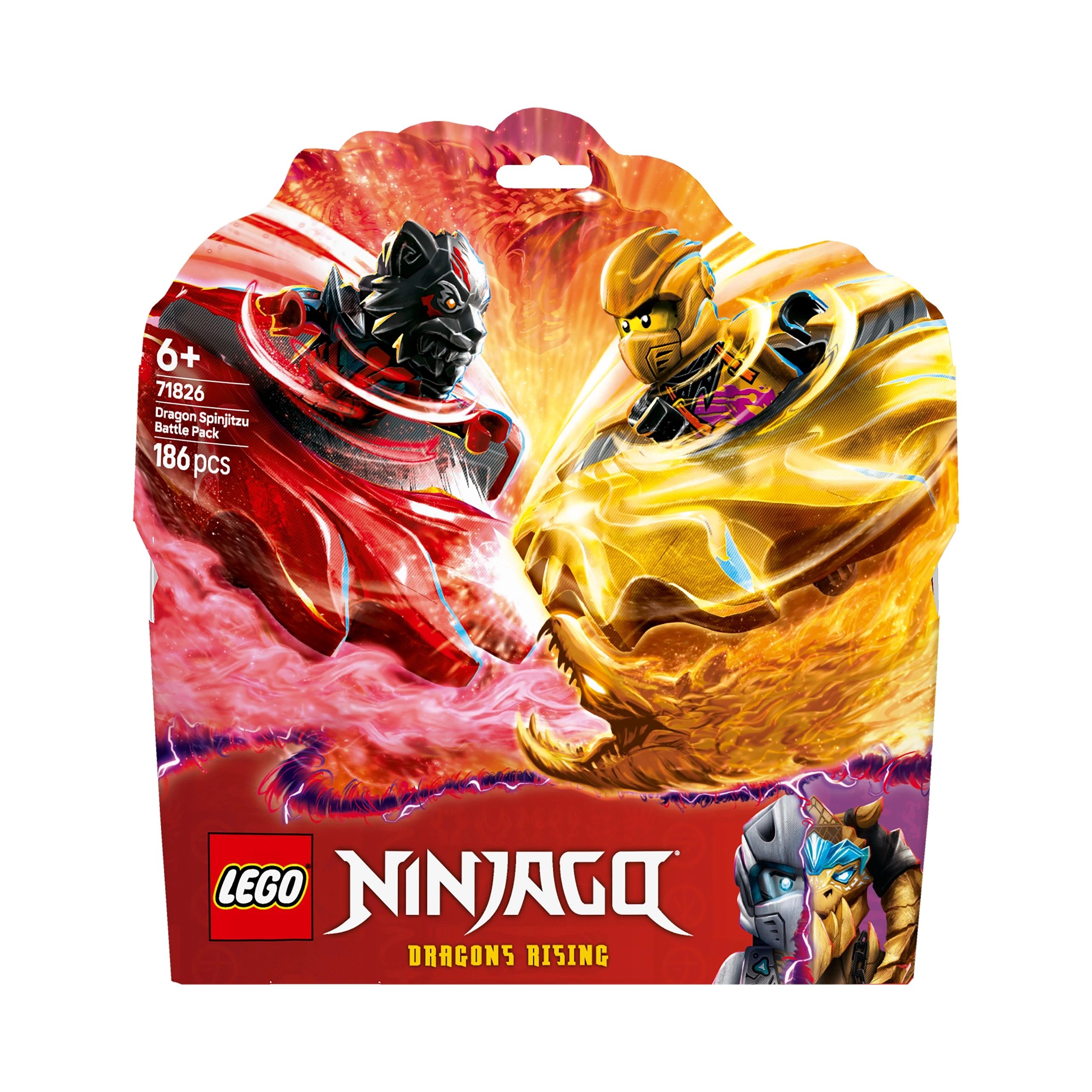 LEGO Ninjago Smocze Spinjitzu- zestaw bitewny 71826