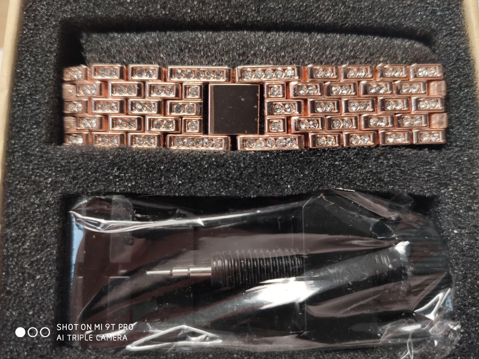 Bransoleta do SAMSUNG GEAR FIT 2 PRO Rose Gold pasek do zegarka